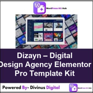 Dizayn – Digital Design Agency Elementor Pro Template Kit