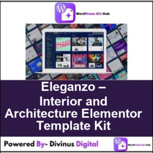 Eleganzo – Interior and Architecture Elementor Template Kit