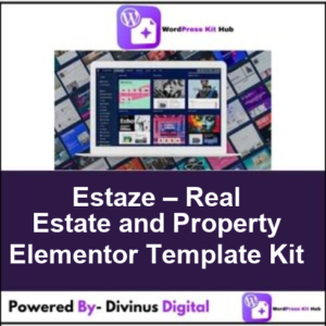 Estaze – Real Estate and Property Elementor Template Kit