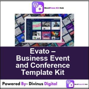 Evato – Business Event and Conference Template Kit
