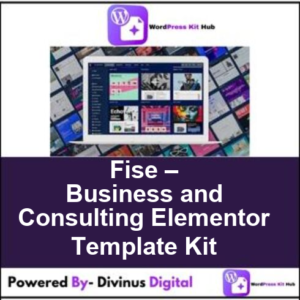 Fise – Business and Consulting Elementor Template Kit