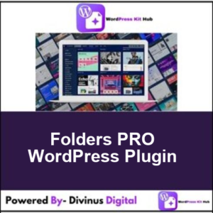 Folders PRO WordPress Plugin