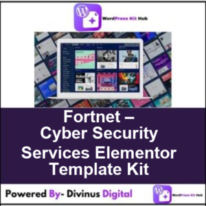 Fortnet – Cyber Security Services Elementor Template Kit
