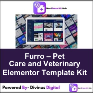 Furro – Pet Care and Veterinary Elementor Template Kit
