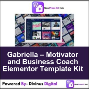 Gabriella – Motivator and Business Coach Elementor Template Kit