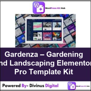 Gardenza – Gardening and Landscaping Elementor Pro Template Kit