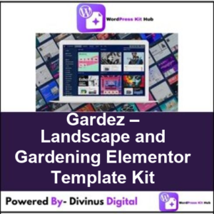 Gardez – Landscape and Gardening Elementor Template Kit