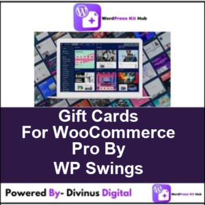 Gift Cards For WooCommerce Pro By WP Swings
