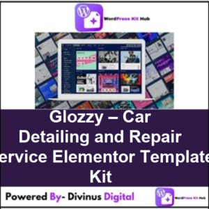 Glozzy – Car Detailing and Repair Service Elementor Template Kit