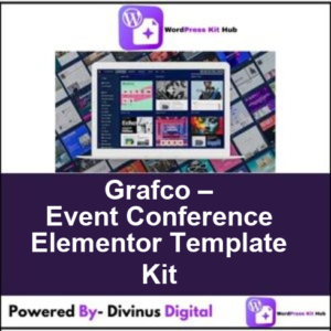 Grafco – Event Conference Elementor Template Kit