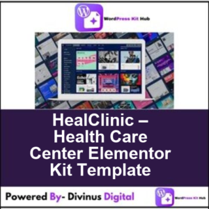 HealClinic – Health Care Center Elementor Kit Template