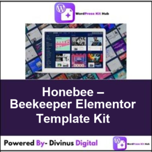 Honebee – Beekeeper Elementor Template Kit