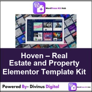 Hoven – Real Estate and Property Elementor Template Kit