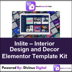 Inlite – Interior Design and Decor Elementor Template Kit