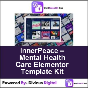 InnerPeace – Mental Health Care Elementor Template Kit