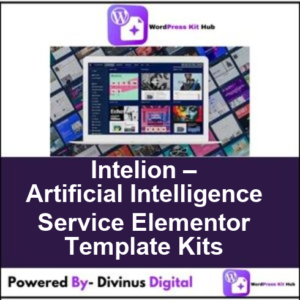 Intelion – Artificial Intelligence Service Elementor Template Kits