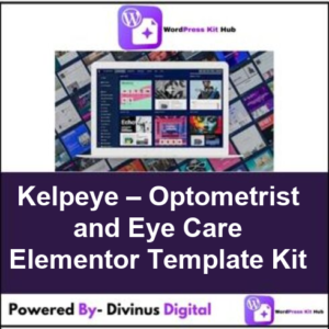 Kelpeye – Optometrist and Eye Care Elementor Template Kit