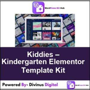 Kiddies – Kindergarten Elementor Template Kit