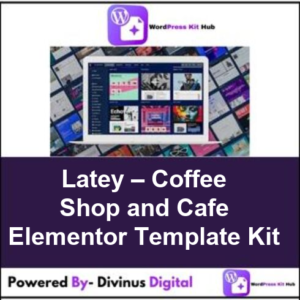 Latey – Coffee Shop and Cafe Elementor Template Kit