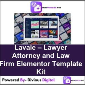 Lavale – Lawyer Attorney and Law Firm Elementor Template Kit