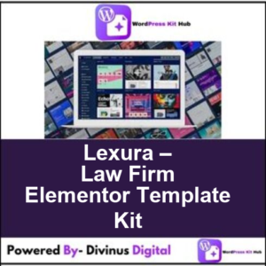 Lexura – Law Firm Elementor Template Kit