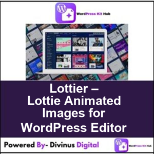 Lottier – Lottie Animated Images for WordPress Editor