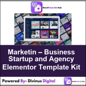 Marketin – Business Startup and Agency Elementor Template Kit
