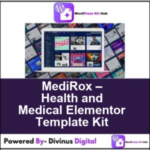 MediRox – Health and Medical Elementor Template Kit