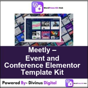 Meetly – Event and Conference Elementor Template Kit