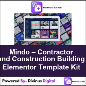 Mindo – Contractor and Construction Building Elementor Template Kit