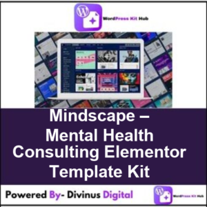 Mindscape – Mental Health Consulting Elementor Template Kit