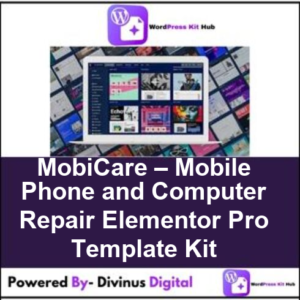 MobiCare – Mobile Phone and Computer Repair Elementor Pro Template Kit