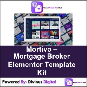 Mortivo – Mortgage Broker Elementor Template Kit