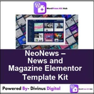 NeoNews – News and Magazine Elementor Template Kit