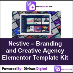 Nestive – Branding and Creative Agency Elementor Template Kit