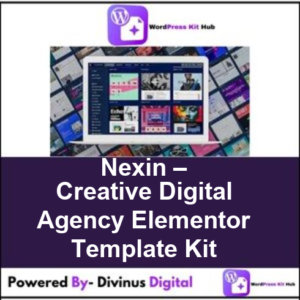 Nexin – Creative Digital Agency Elementor Template Kit
