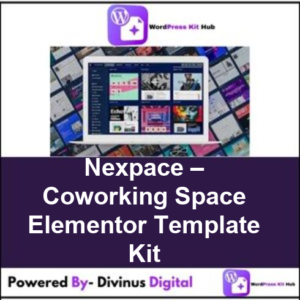 Nexpace – Coworking Space Elementor Template Kit