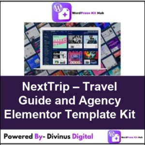 NextTrip – Travel Guide and Agency Elementor Template Kit