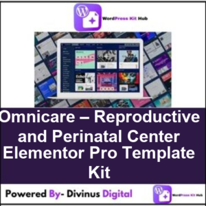 Omnicare – Reproductive and Perinatal Center Elementor Pro Template Kit