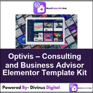 Optivis – Consulting and Business Advisor Elementor Template Kit