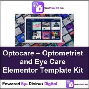 Optocare – Optometrist and Eye Care Elementor Template Kit