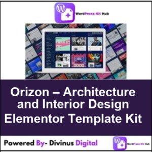 Orizon – Architecture and Interior Design Elementor Template Kit