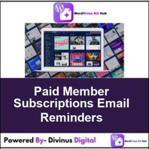 Paid Member Subscriptions Email Reminders