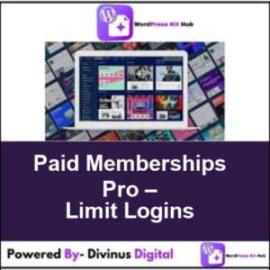 Paid Memberships Pro – Limit Logins