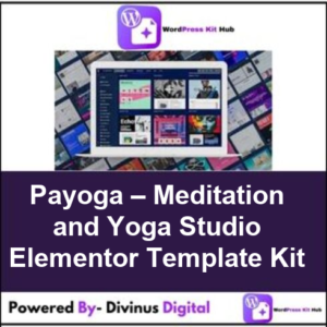 Payoga – Meditation and Yoga Studio Elementor Template Kit