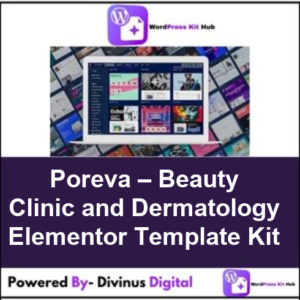 Poreva – Beauty Clinic and Dermatology Elementor Template Kit