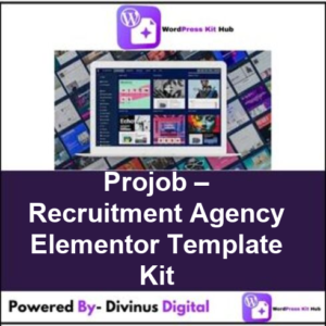 Projob – Recruitment Agency Elementor Template Kit