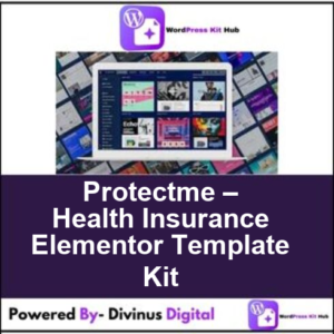 Protectme – Health Insurance Elementor Template Kit