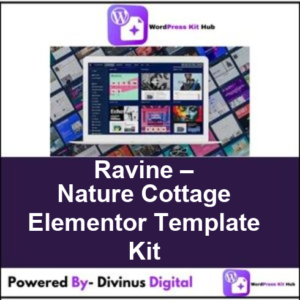 Ravine – Nature Cottage Elementor Template Kit