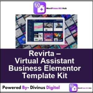 Revirta – Virtual Assistant Business Elementor Template Kit